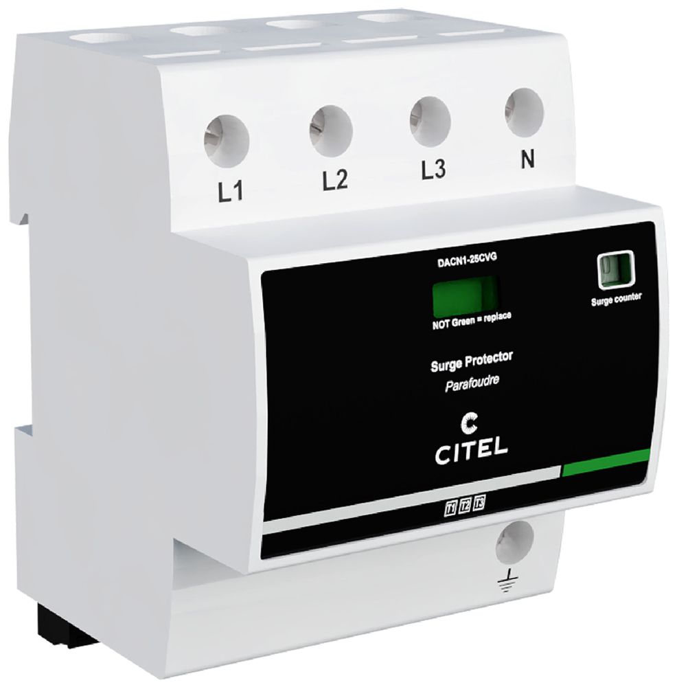 Parafoudre  Citel DACN1-25CVGS/SC type 1+2+3, 3 pôles