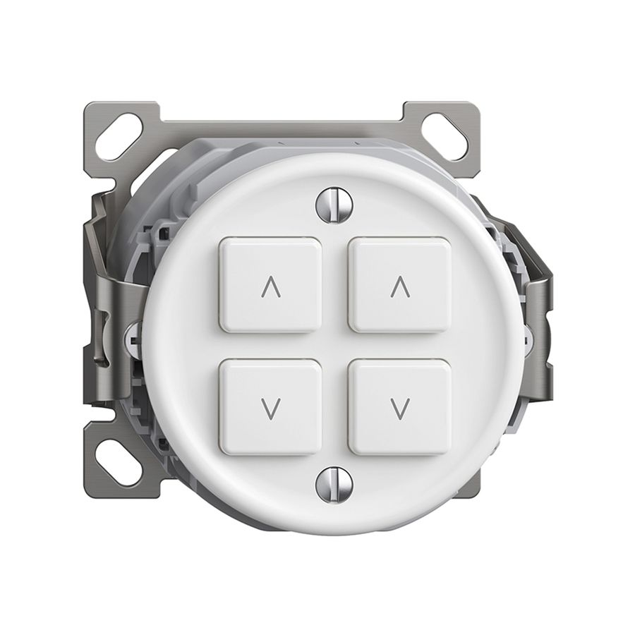 Interruttore tapparelle AP 2K/4T Sdue Wiser bianco