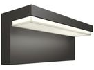 LED-Wandleuchte Philips Bustan 3.8W 800lm 2700K IP44 anthrazit