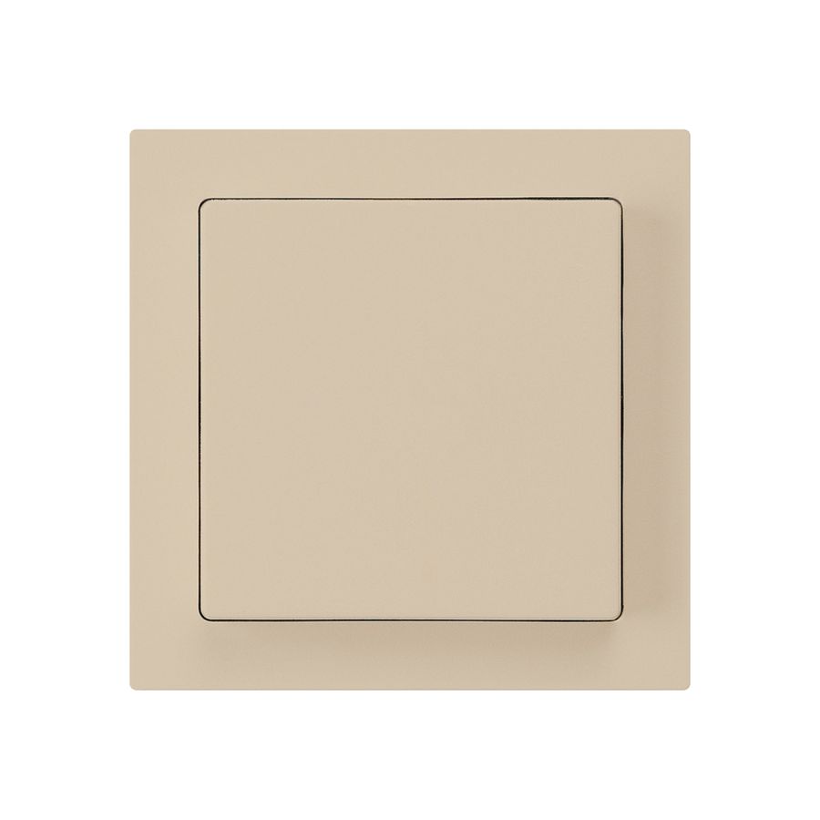 Kit frontale kallysto 60×60 beige per interruttore/tasto