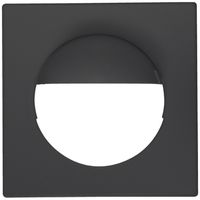 Kit frontale Luxomat per EDIZIOdue nero