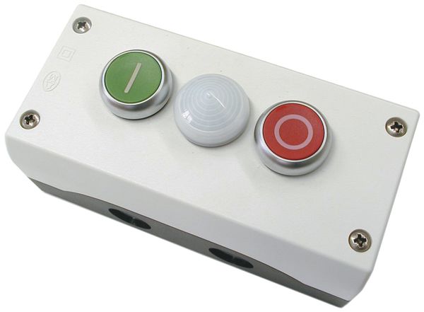 Boîte de commande AP ETN 10A 2F/2O gris