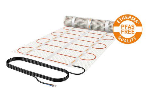 Netzheizmattenset 3.5m², 50x700cm, PFAS frei inkl. eBASIC-1-CH, 525W, 230V