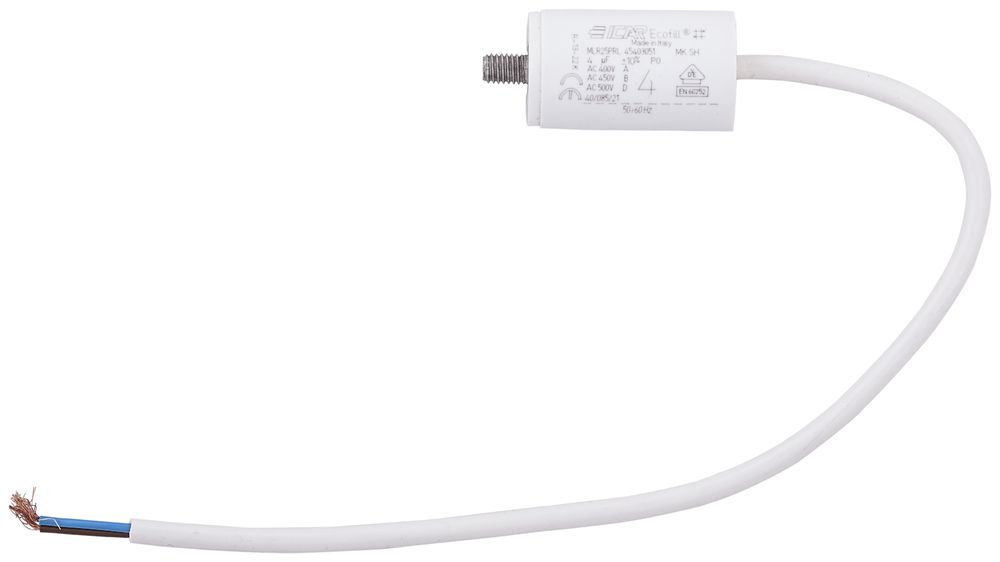 Condensatore ICAR MLR25PRL45403051 4µF 450V per motore Ø30×51mm