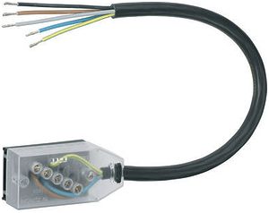 Anschlussdose Hager Technofil 5×2.5mm² 300mm L1-L2-L3-N-PE