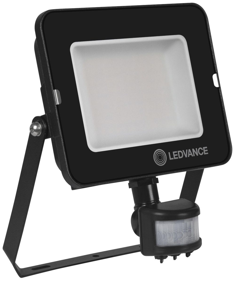 LED-Strahler FLOODLIGHT COMPACT SENSOR SYM 50W 840 5000lm IP65 schwarz