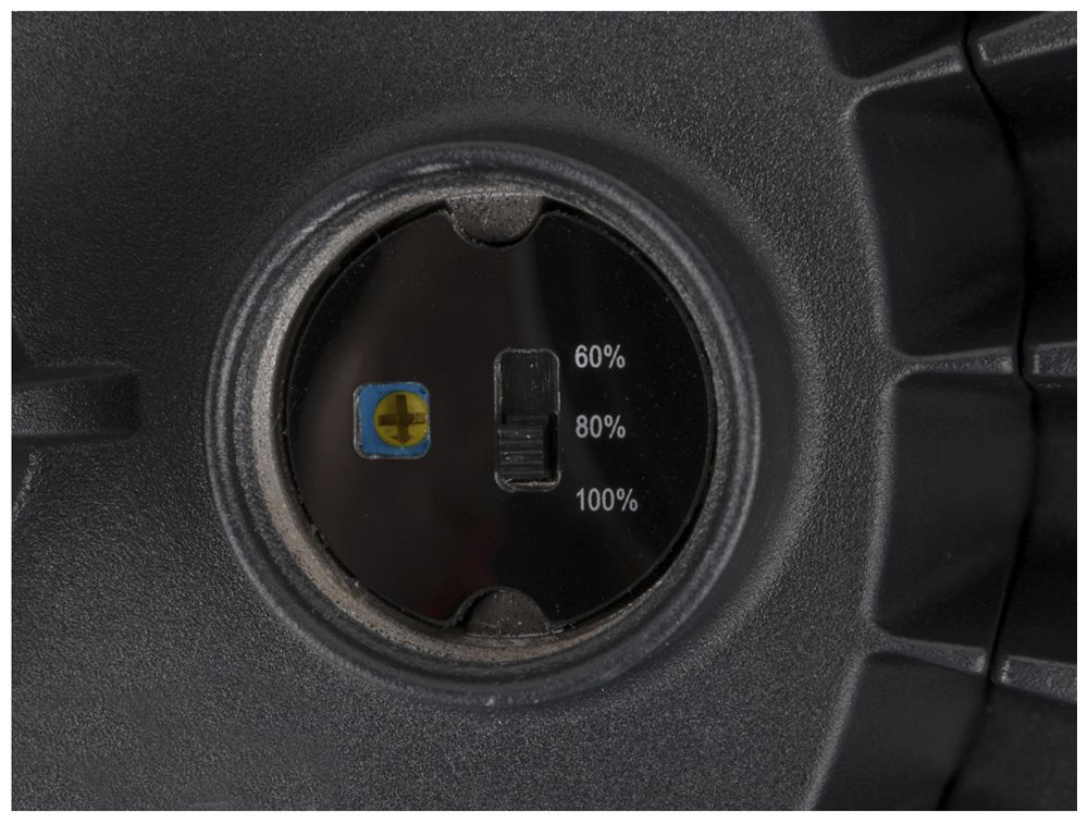 LED-Hallenstrahler SLV HIGHBAY C 400 200W 35000lm 840 IP65 VWB Ø400 schwarz