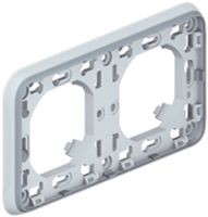 UP-Montageplatte PLEXO 1×2 grau