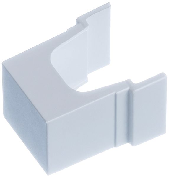 Plaque d'obturation R&M pour boîtier compact DA CU/FO, blanc, 10 pièces