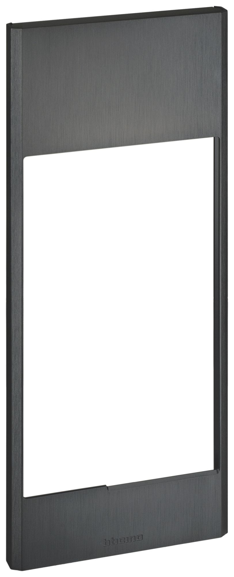 Abdeckrahmen LINEA 5000 1×3 vertikal 139×365mm nickel