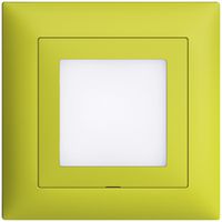Kit frontale INC EDIZIOdue lemon 88×88mm per lampada LED