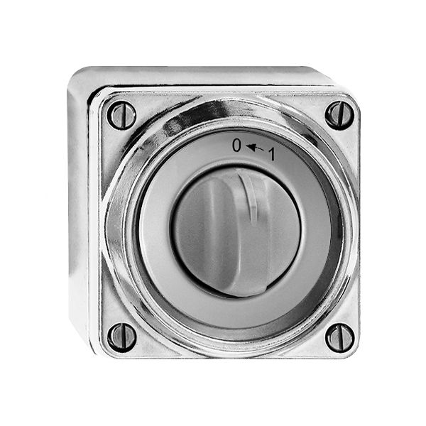 Contatto rotat. bagn.0<1/1 Al pallinato, con manopola