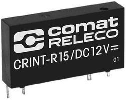Interfacerelais ComatReleco CRINT-R15, 12VDC, 1S PNP 2A/24VDC