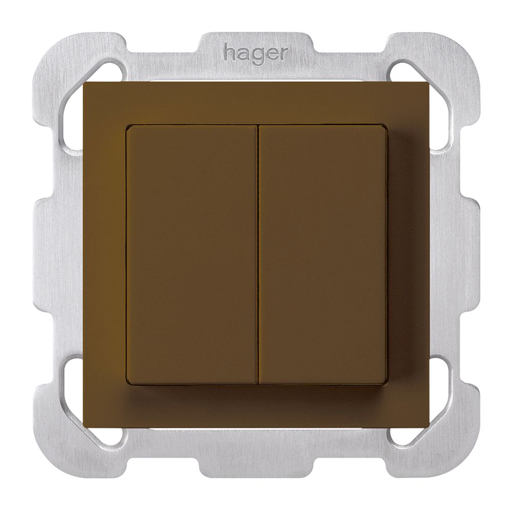 UP-Schalter kallysto 1/3+3/1P braun