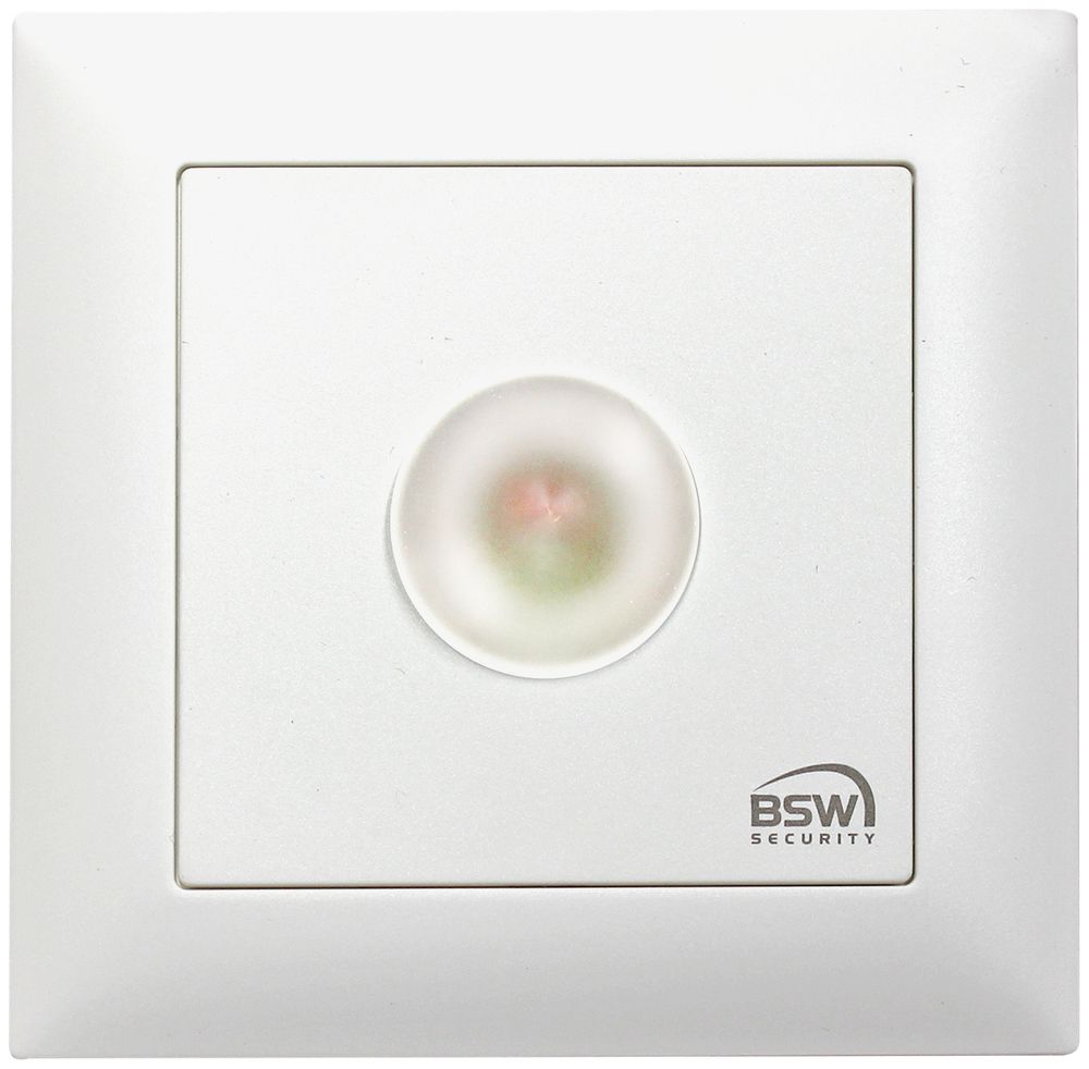 UP-LED-Dauerleuchte BSW EDIZIOdue weiss, 10…27VDC, IP20, rot/grün