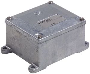 Abzweigdose Guss Woertz 1A ohne Einführung grau