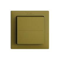 Pulsante RF EnOcean Feller EDIZIOdue F, 2c/1t, senza batterie, olive