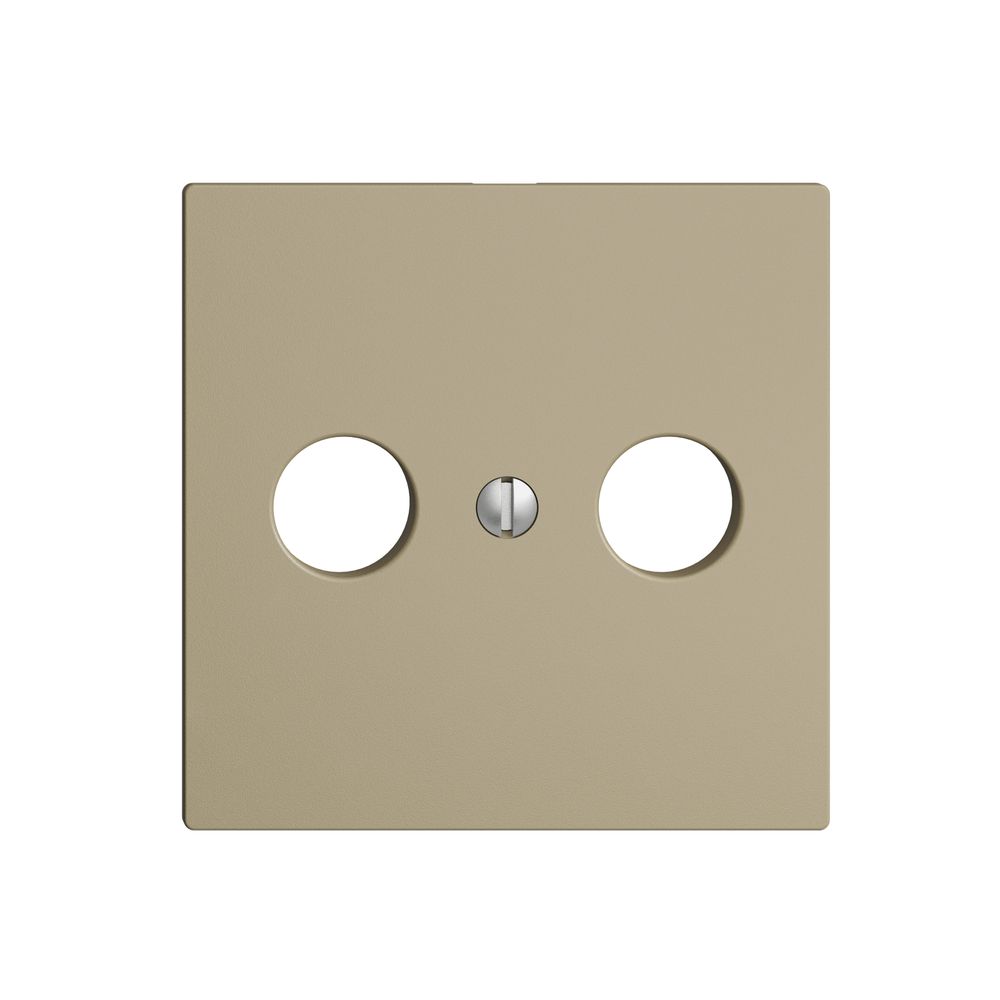 Frontplatte EDIZIOdue sand für R/TV