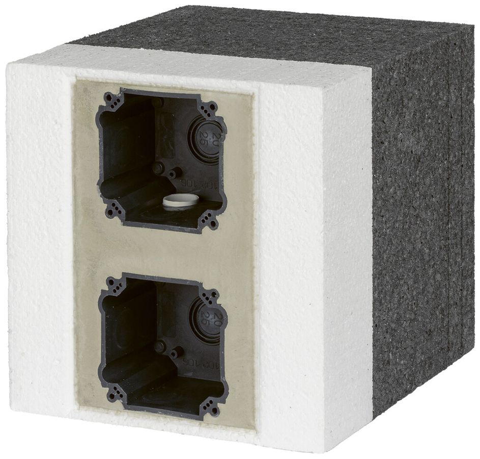 Support d'appareil avec boîte d'encastrement grd.I-I NUP/E, 220…240mm