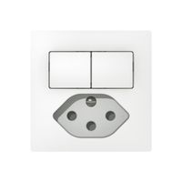 UP-Kombination I SIDUS E 1/3+3+T13 weiss glänzend