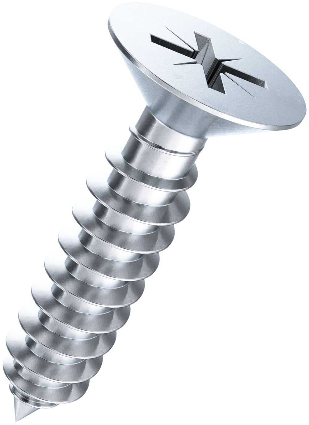 SK-Blechschraube 2.9×6.5mm verz.Pozidriv, DIN 7982 C4