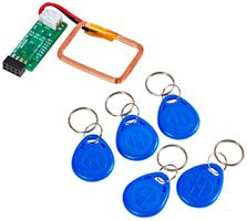 Modulo controllo accessi Urmet con chiavi 3×blu 1×giallo 1×rosso