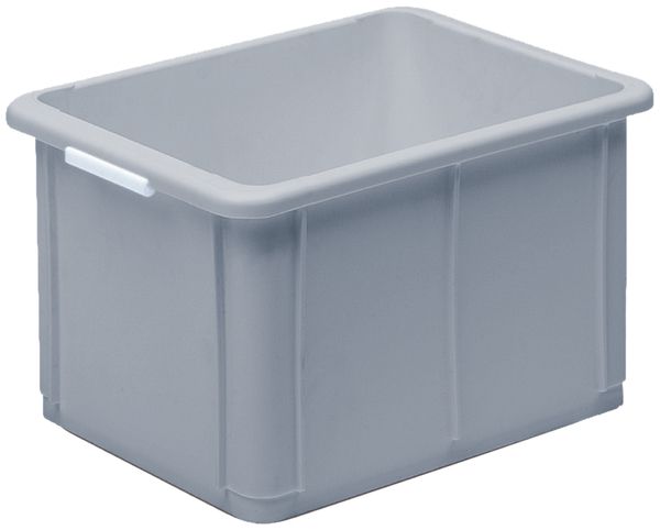 Contenitore impilabile Georg Utz STANDARD 300×400×232mm, 20L, grigio