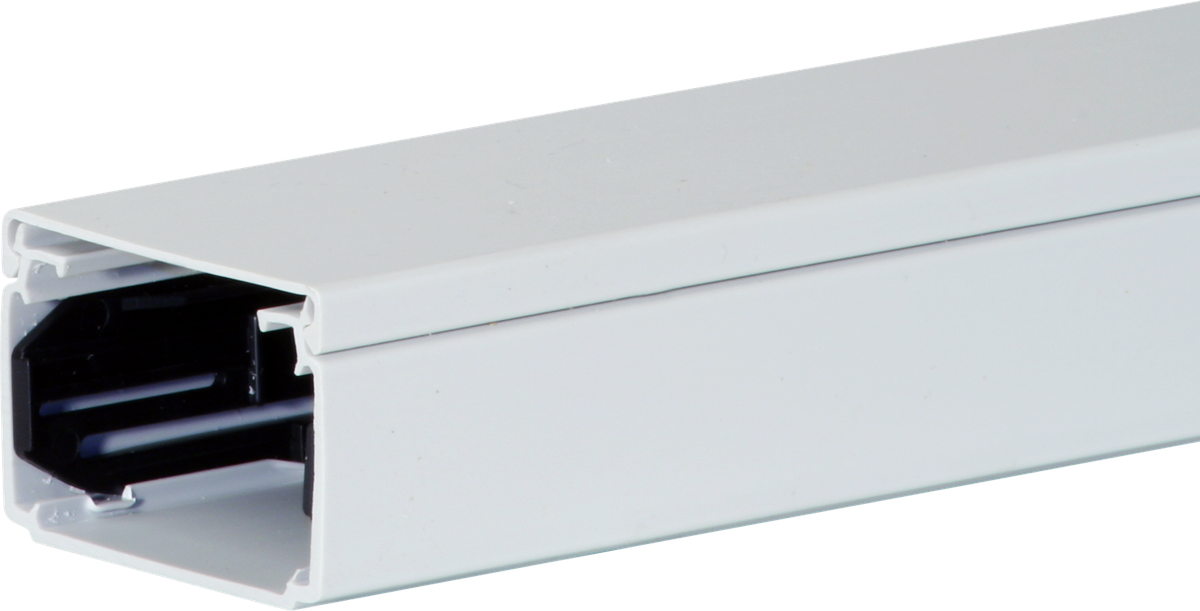 Canal d'installation tehalit LF 60×40×2000mm (l×h×L) PVC gris clair