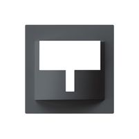 Kit frontale kallysto antracite, 60×60mm per rilevatore di movimento