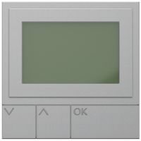 Display-Ruf-Modul Siedle systemunabhängig 12V AC silber