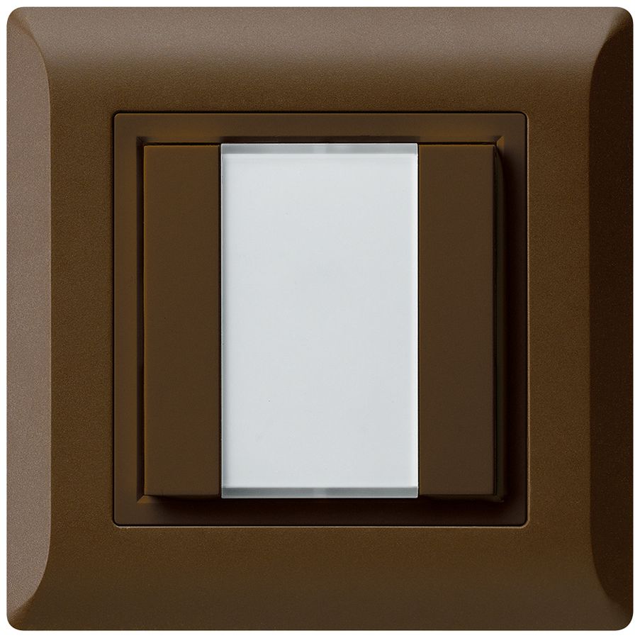 UP-Multifunktionstaster kallysto.line KNX RF 2-fach braun