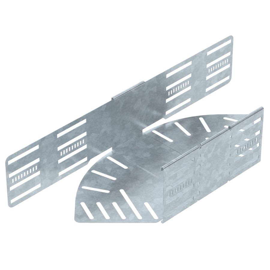 Coude BET RB W réglable 110×200mm acier galvanisé à chaud