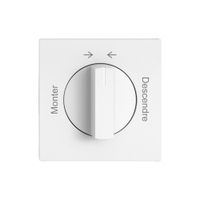 Kit di montaggio EDIZIO.liv SNAPFIX® p.pulsante girevole manop.Mont.→ ← Desc.bi