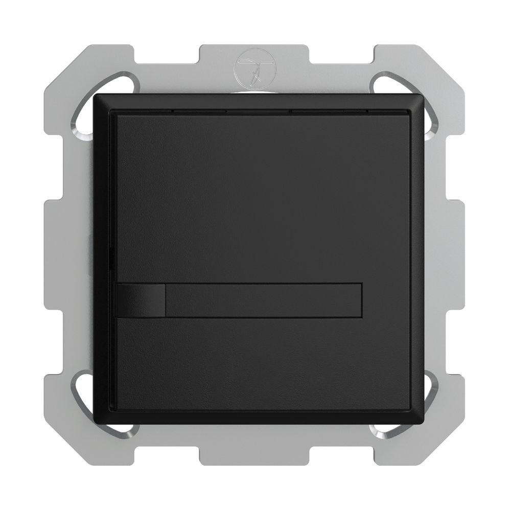 Poussoir KNX RGB ENC EDUE, 250mW, s.LED, a.papier, 1×poussoir, comm.1×touche, no