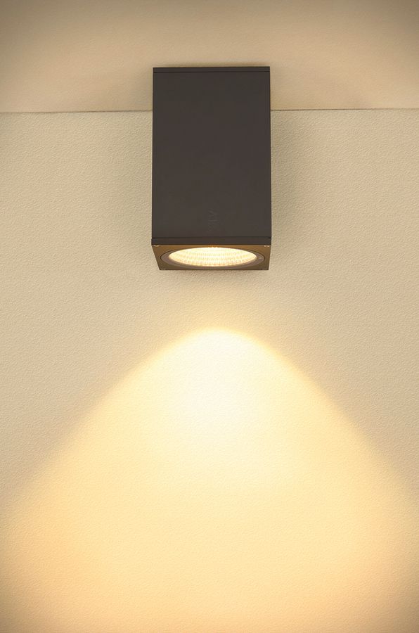 LED-Deckenleuchte SLV ENOLA SQUARE L 35W 2800lm 3000/4000K IP65 anthrazit