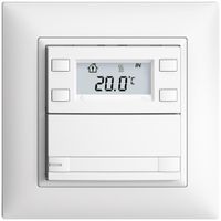 Pulsante RTH INC KNX 1×EDIZIOdue FMI bianco, con carta+LED RGB