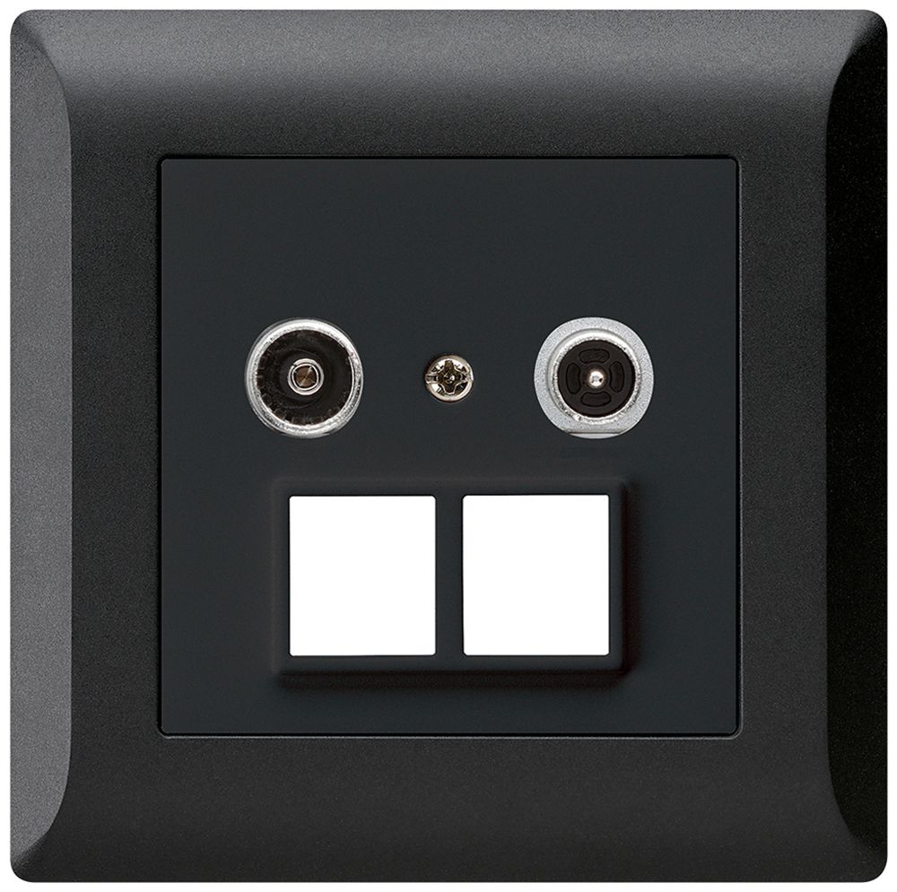 UP-Multimediadose kallysto.line R/TV 10.5dB 2GHz schwarz