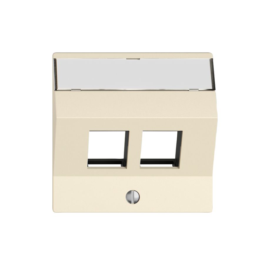 Montageset EDIZIO.liv Keystone SNAPFIX® schräg 2× cr