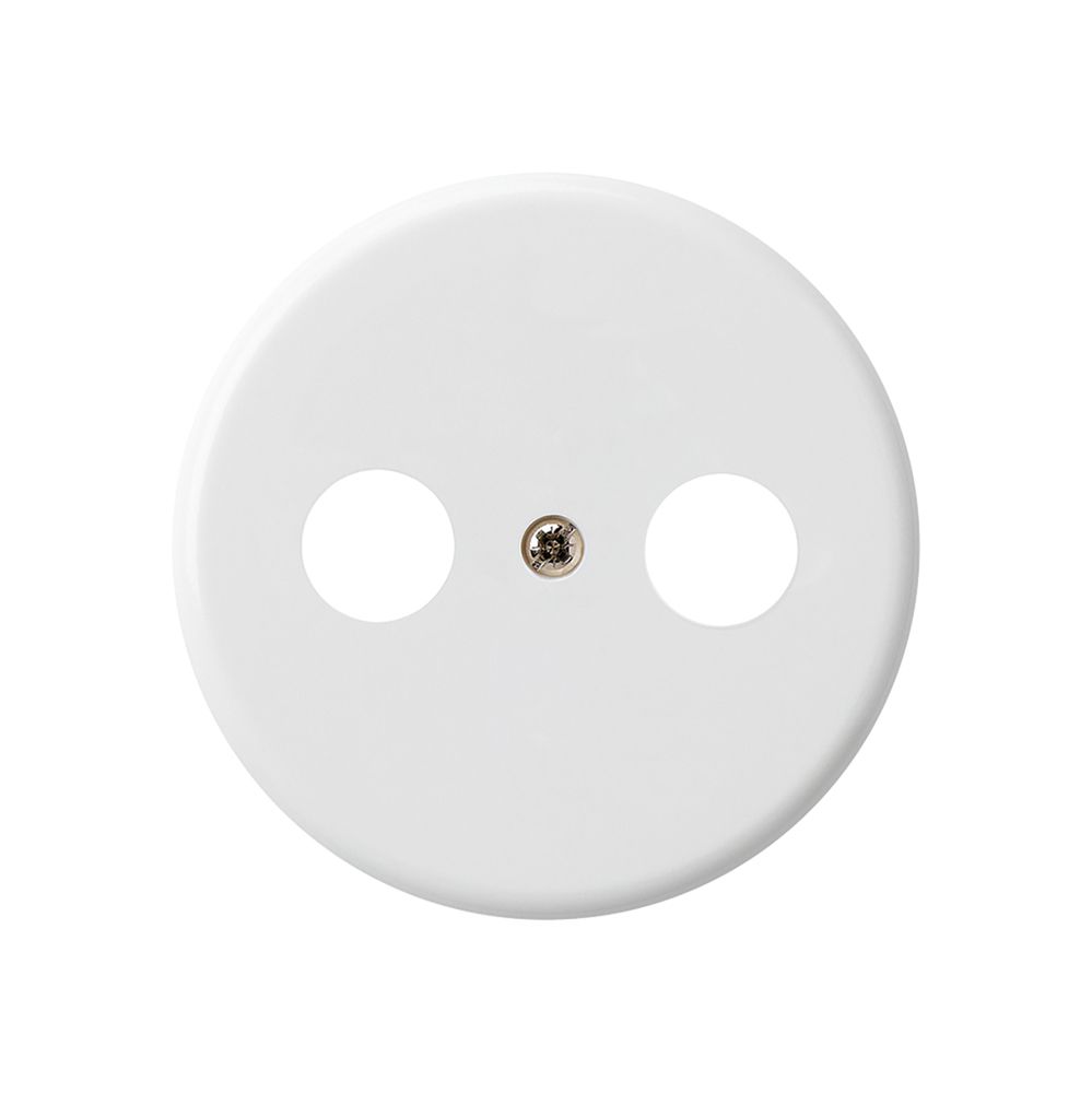 Disque frontal basico pour TV-R blanc Ø58mm