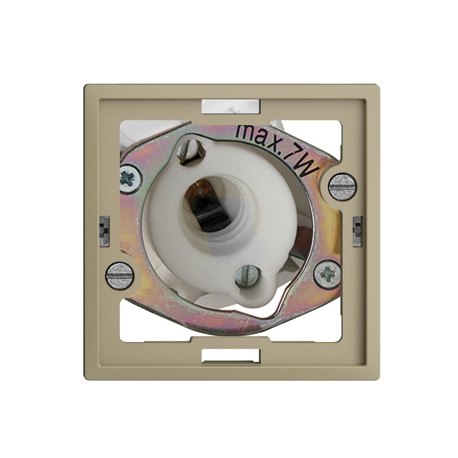 Lampada spia INC EDIZIOdue sand 7W senza calotta piatta