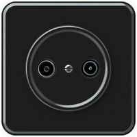 Presa antenna INC TV-R origin presa terminale 10.5dB nero