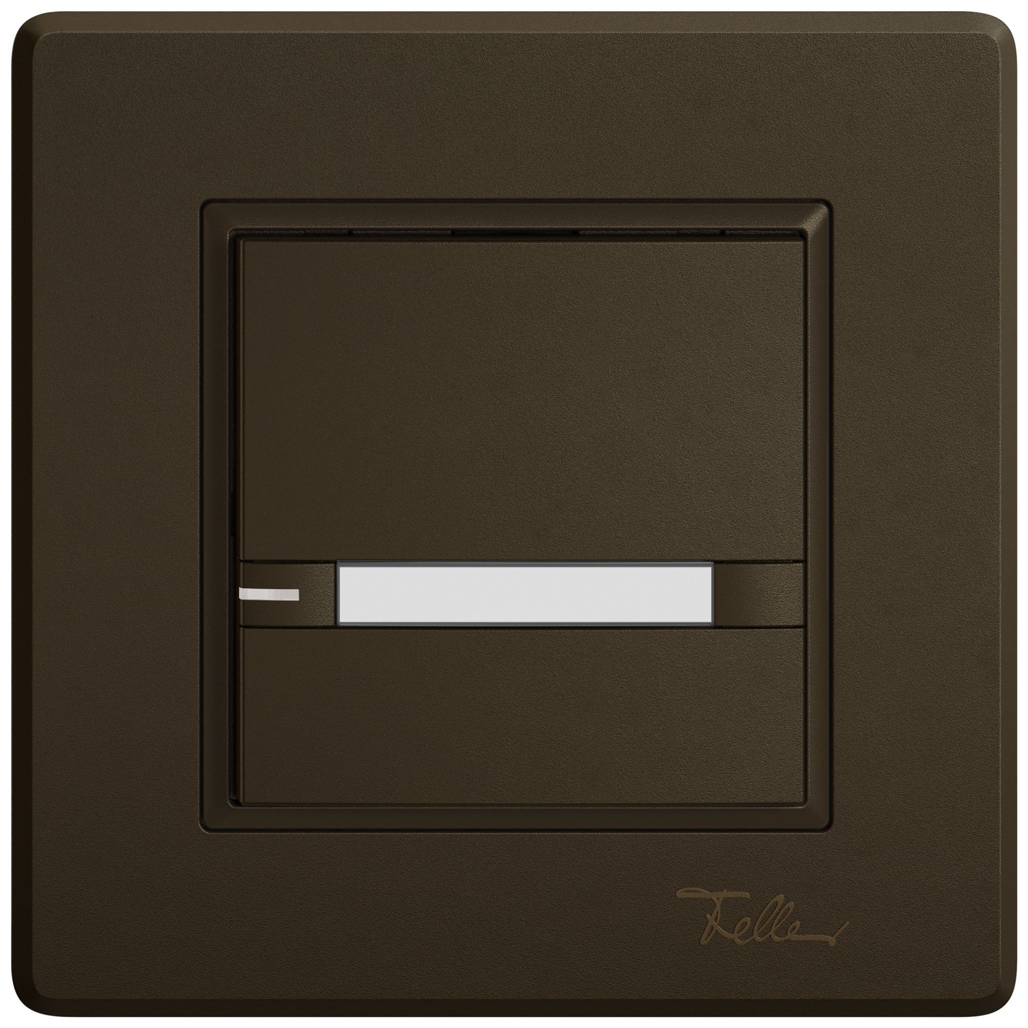 UP-Universaltaster EDIZIO.liv UNI SNAPFIX® m.LED RGB 1× 2-Tbed.Pap.br