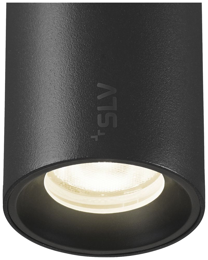 LED-Pendelleuchte SLV NUMINOS XS 48V AD 8.7W 720lm 940 DALI Ø50 schwarz/schwarz