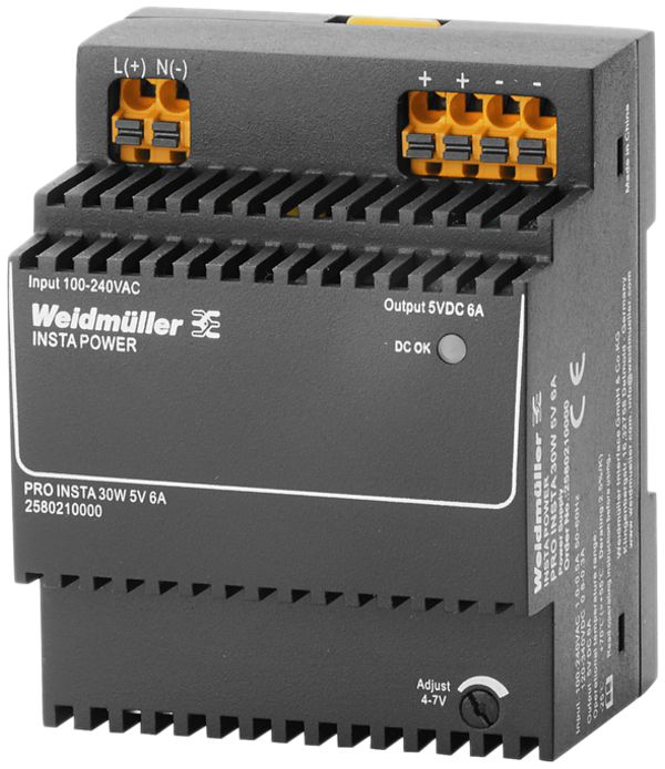 Alimentation à découpage Weidmüller Connect Power PRO INSTA 30W 5V 6A