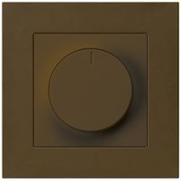 UP-Universaldimmer kallysto.pro Phasenanschnitt mit LED braun