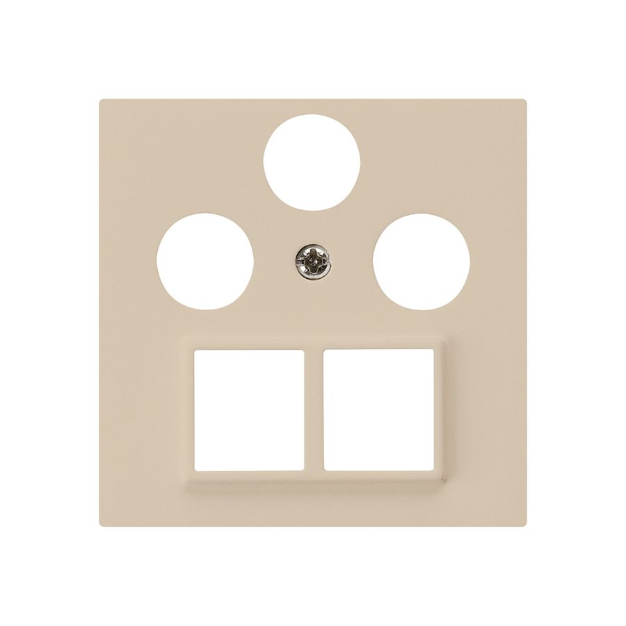 Plaque frontale HMS kallysto pour R/TV/SAT beige