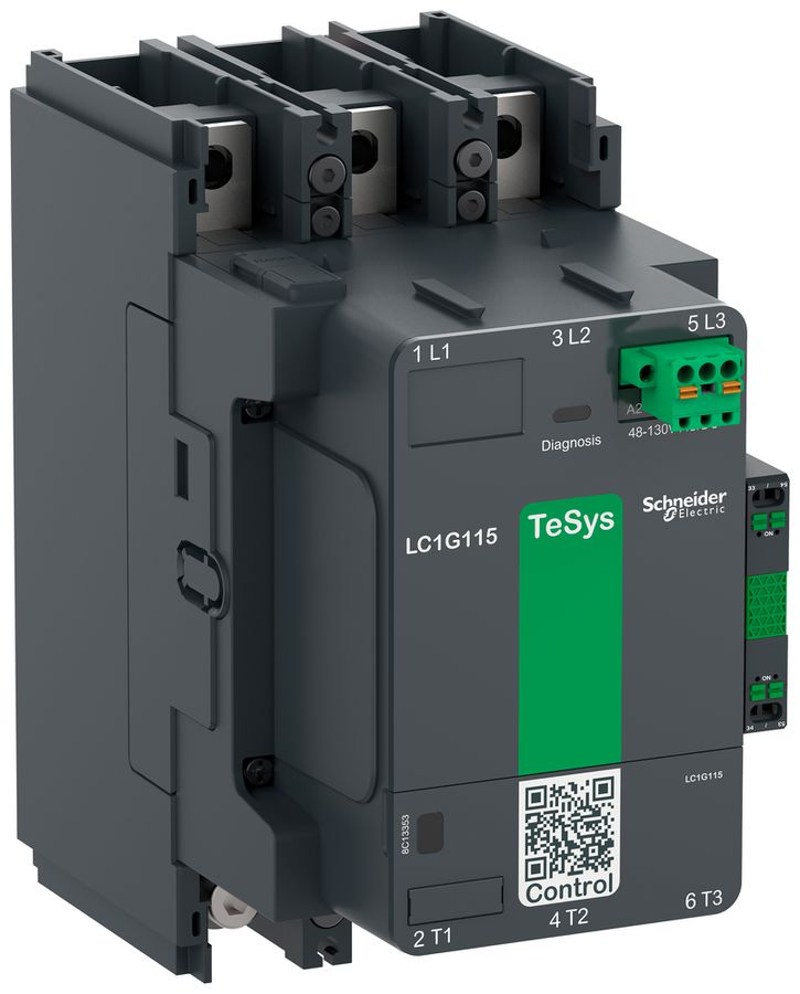 Leistungsschütz TeSys 100…250VAC/DC 3NO 330A 225A 110kW 1000V