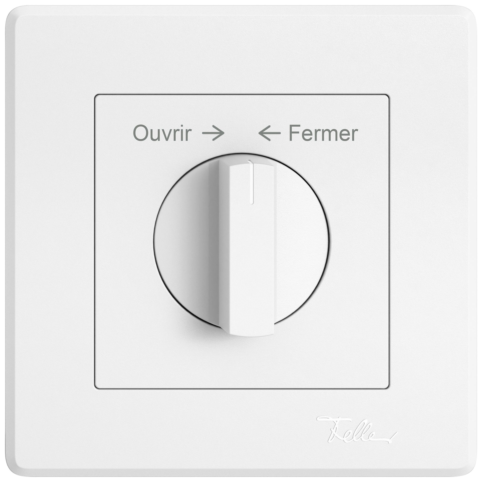 UP-Montageset EDIZIO.liv SNAPFIX® f.Schwenktaster m.Griff Ouvrir → ← Fermer ws