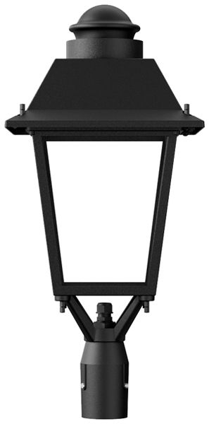 Lampione LED LEDVANCE URBAN VLA COMP IP66 40W 5000lm 4000K nero