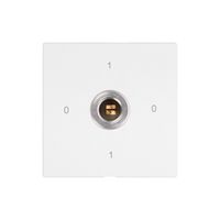 Interruttore a chiave EDIZIO.liv 1P quadra./fess.20A 690V 0-1-0-1 circ.circ.bi